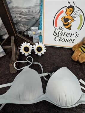 Shade & Shore White Bikini Top